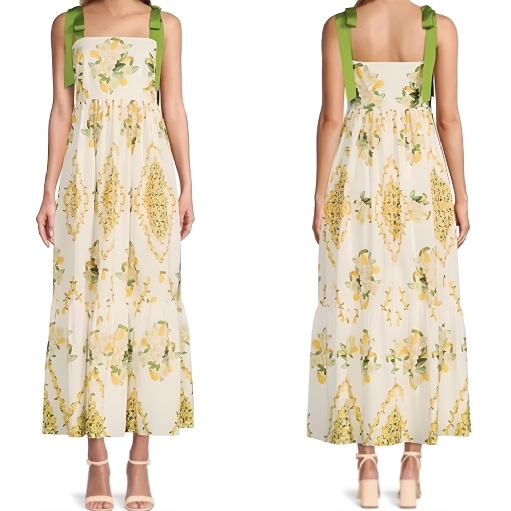 ANTONIO MELANI Vera pear Floral dress